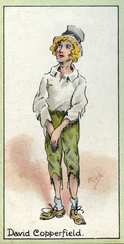 チャールズディケンズ作「David Copperfield」より1923年 作： Joseph Clayton Clarke